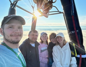 Индивидуальный полет для четверых 44000 рублей